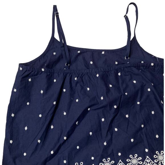 Adore Me Blue White Lace Camisole Shorts Womens Sz Large Luana Novelty Romantic - Picture 15 of 16